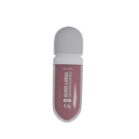 Gloss Labial Rosa com Acido Hialuronico 5,5g Sobrancelhas